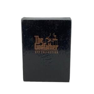 Copied - The Godfather DVD Collection (DVD, 2001, 5-Disc Set, Sensormatic) L4-4